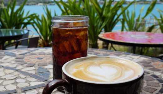 青い海を見ながらゆったり素敵な朝ごはんが楽しめました！ハワイカイのIsland Brew Coffee