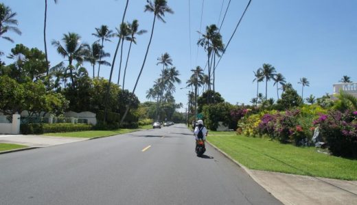 ハワイの風を感じながらワイキキ周辺をレンタル原付で走ってみよう！